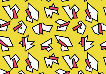 几何碎片无缝连续底纹图案