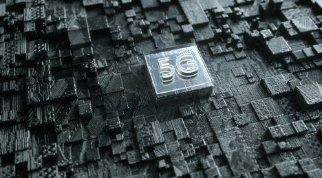 科技5G网络硬件技术芯片电路概念