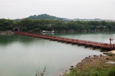 湖南永州零陵浮桥