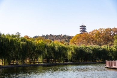 中国安徽省蚌埠市张公山公园景区望淮塔