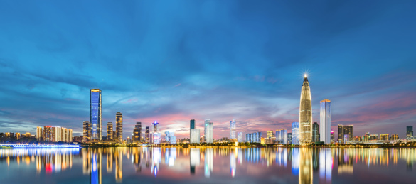 深圳人才公园夜景