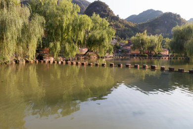 湖南永州江永勾蓝瑶寨风光