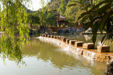 湖南永州江永勾蓝瑶寨风光