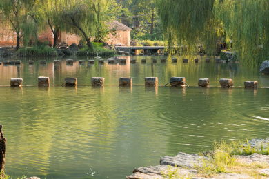 湖南永州江永勾蓝瑶寨风光