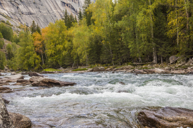 中国新疆阿勒泰富蕴县可可托海景区