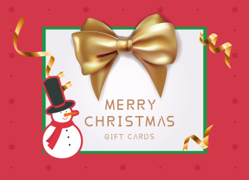 圣诞节题材 金蝴蝶结贺卡背景 