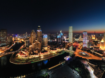 天津城市夜景