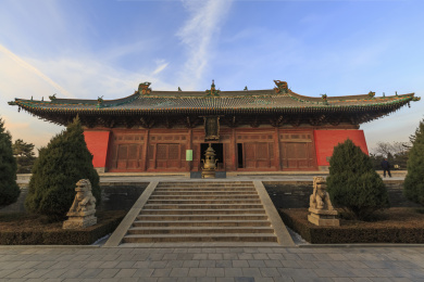 中国山西朔州崇福寺弥陀殿
