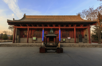 中国山西朔州崇福寺金刚殿