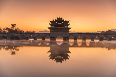 云南省玉溪市建水县十七孔桥风景区