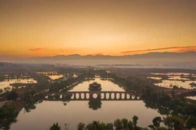 云南省玉溪市建水县十七孔桥风景区