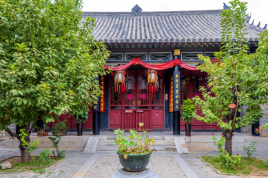 中国山东省潍坊市十笏园建筑群