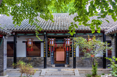 中国山东省潍坊市十笏园建筑群