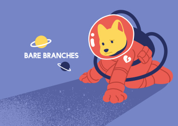 穿着太空服的很伤心的单身狗