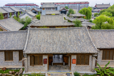 中国山东省潍坊市青州古城李成纪念馆