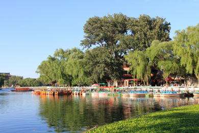 北京市什刹海风光