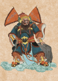 环游世界出入平安门神