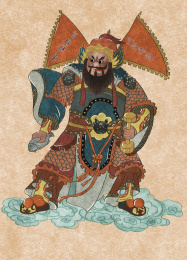 吃好喝好苗条健康门神