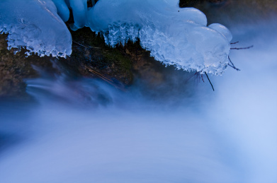 冬天的九寨沟风光