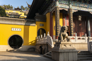 江苏镇江金山寺中国古建筑景观