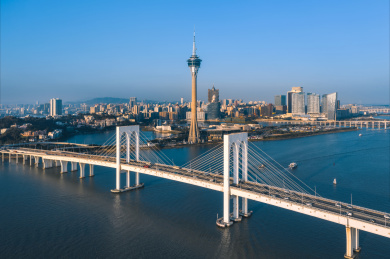 中国澳门城市风光