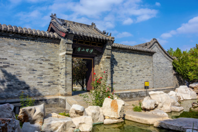 中国山东省滨州市杜受田故居净明山房