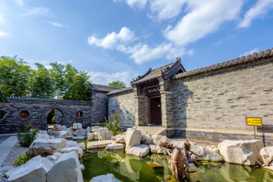 中国山东省滨州市杜受田故居净明山房