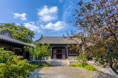 中国山东省滨州市杜受田故居净明山房