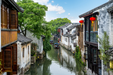 周庄古镇风光