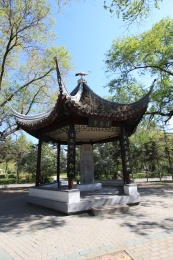 黑龙江省齐齐哈尔市龙沙公园遗爱亭