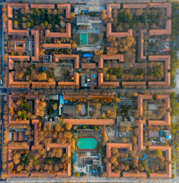 湖北省武汉市青山红钢城航拍