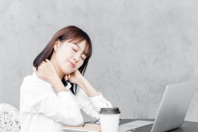 中国商务人像室外移动办公