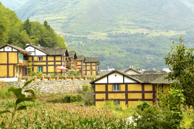 贵州遵义乡村振兴田园风光