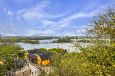  江苏镇江金山寺景观