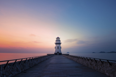 广东珠海香洲区爱情邮局灯塔