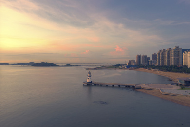 广东珠海香洲区爱情邮局灯塔