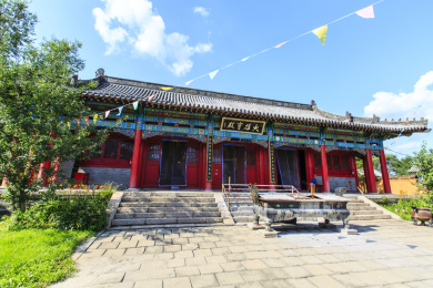 辽宁抚顺赫图阿拉城地藏寺大雄宝殿