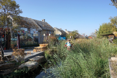 山东日照东夷小镇渔文化主题岛