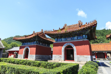 辽宁抚顺清永陵四祖碑亭