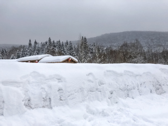 中国黑龙江哈尔滨亚布力滑雪旅游度假区雪乡风光