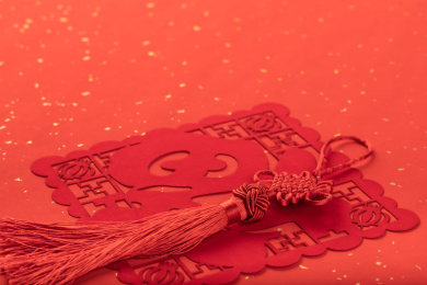 中国传统节日中国结福字新年装饰