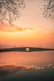 浙江省杭州市西湖白堤