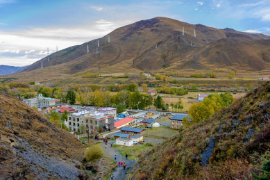 中国四川省甘孜州康定市新都桥镇