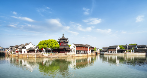 苏州山塘古镇风景