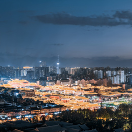 西安电视塔夜景