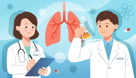 两个医学科研人员做实验