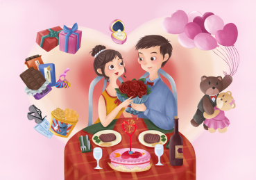 情人节浪漫约会