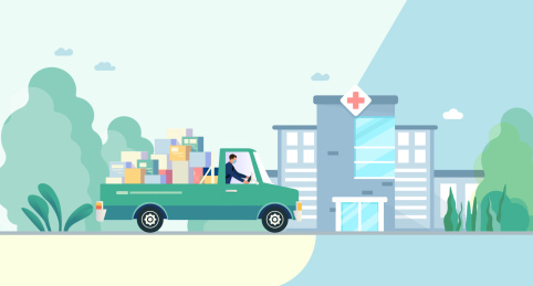 物资运输 抗击新冠肺炎 武汉加油