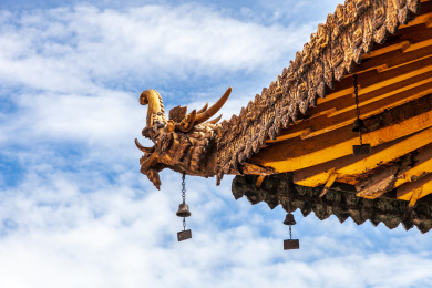 中国西藏拉萨大昭寺局部
