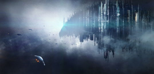 科幻背景下的未来生存世界。